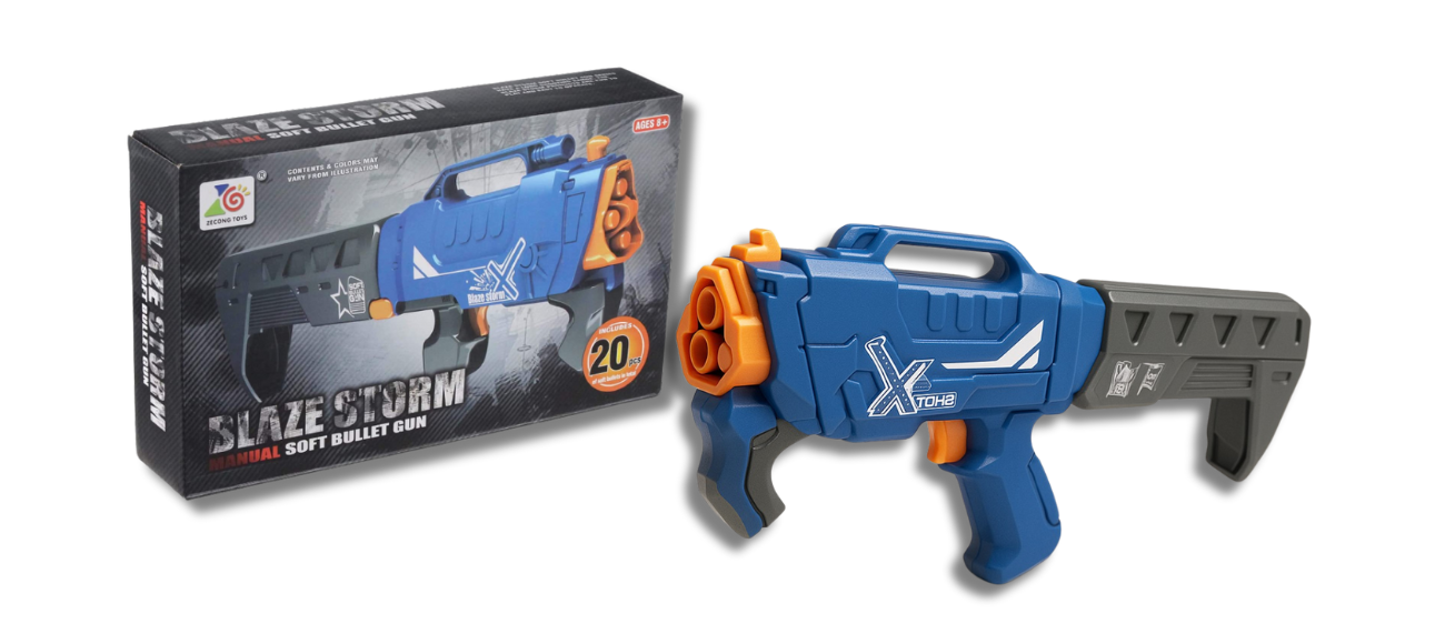 SEJARAH SINGKAT MAINAN SENJATA SOFT BULLET GUN